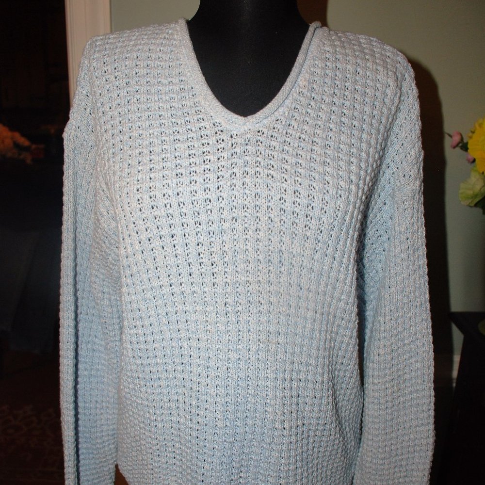 NWOT Liz Claiborne Sport Waffle Pullover